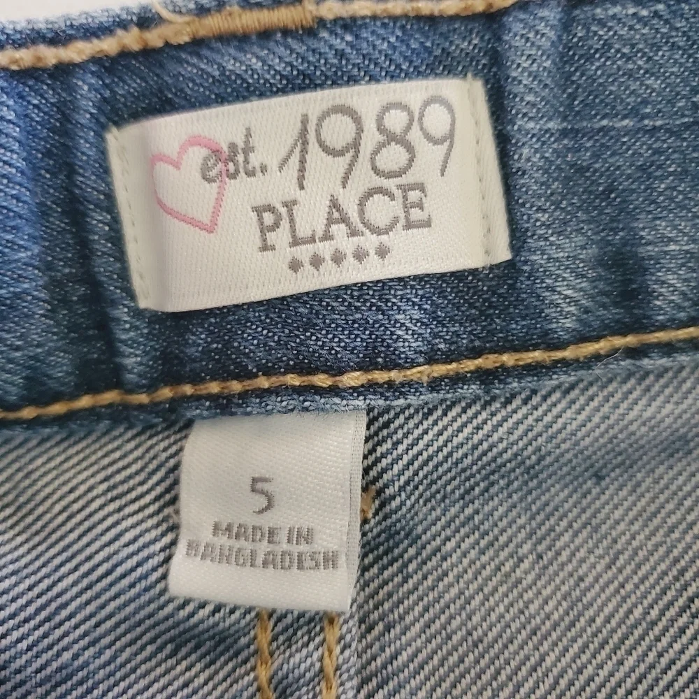 K1048 * The Children's Place Denim Skirt Medium Wash Size 5